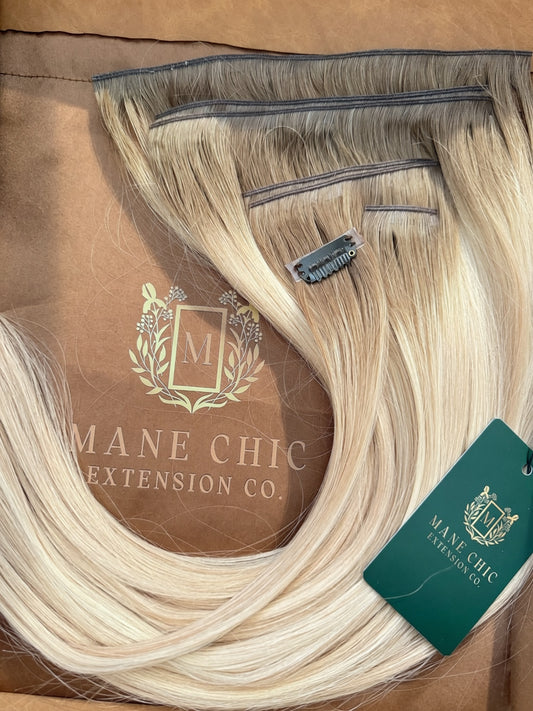 luxury clip in hair extensions for a fun night out or weddinghair